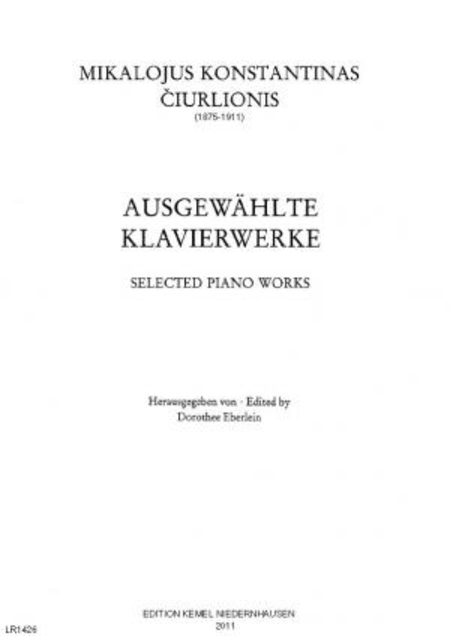 Ausgewählte Klavierwerke Eberlein, Dorothee, ed