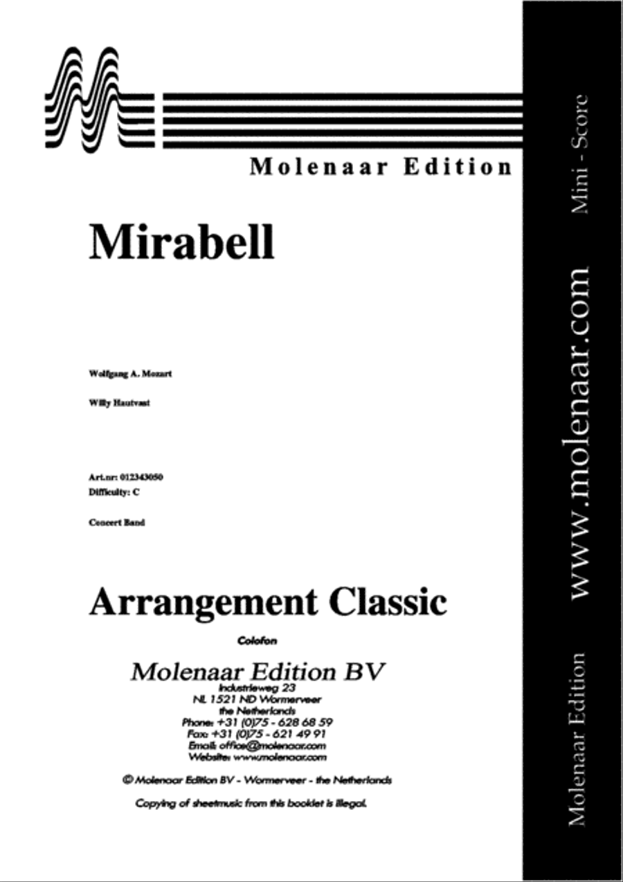 Mirabell Concert Band scores gallery preview page 2