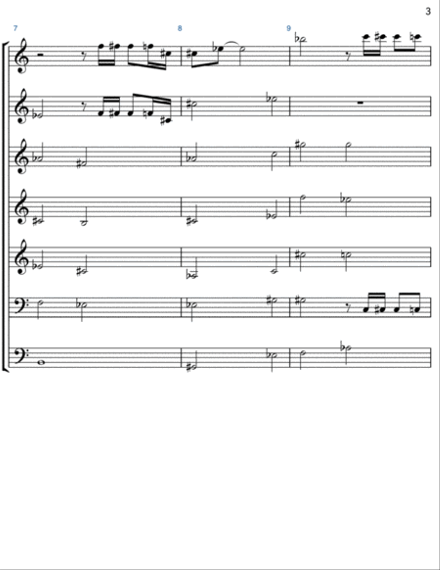 Unity Chamber Orchestra scores gallery preview page 3