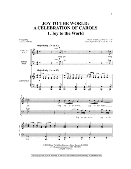 Joy to the World: A Celebration of Carols image number null