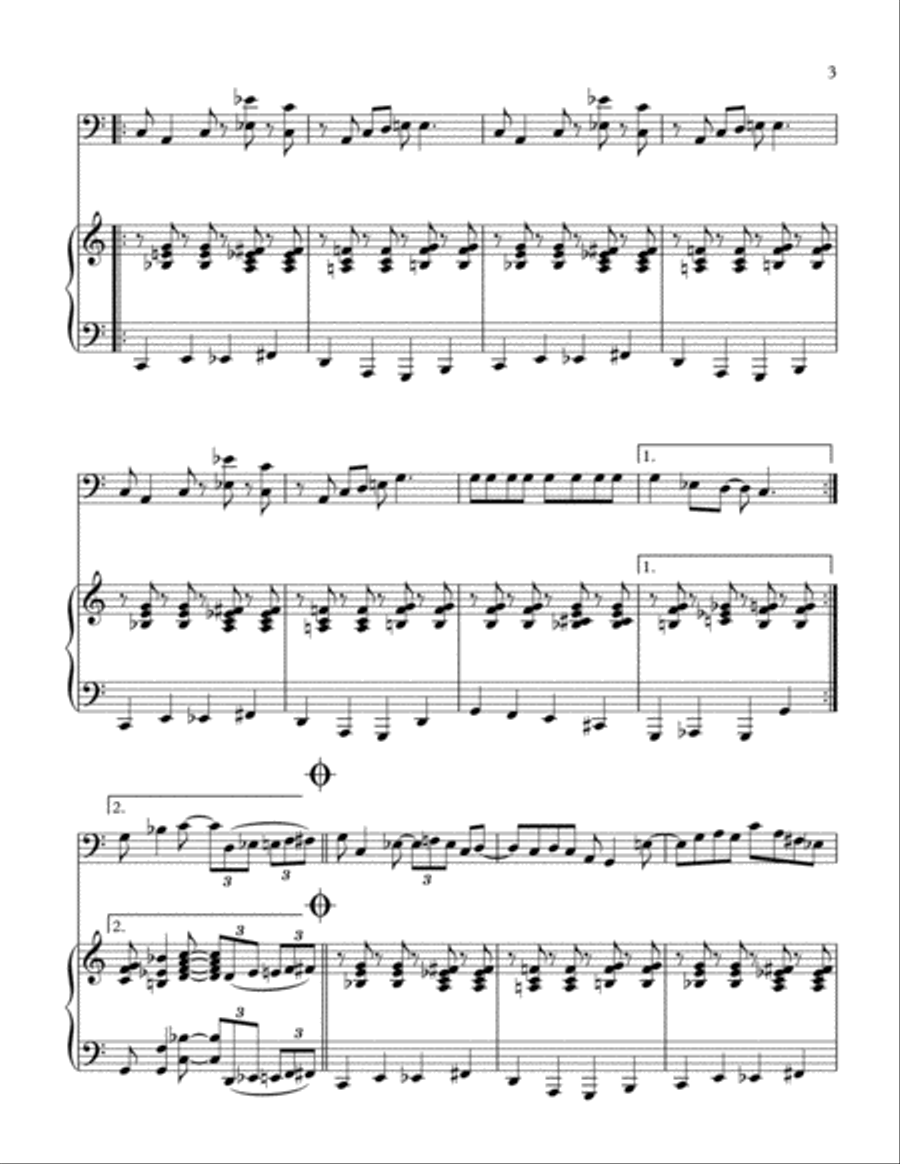 Getting' In The Mood (For Christmas) Piano scores gallery preview page 4