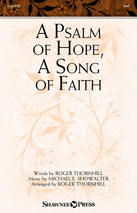 Book cover for A Psalm of Hope, A Song of Faith