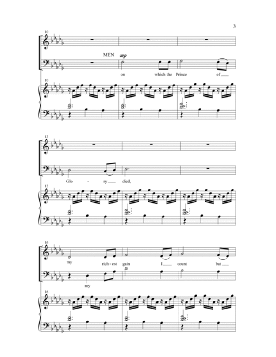 Meditation At The Cross 2-Part scores gallery preview page 2
