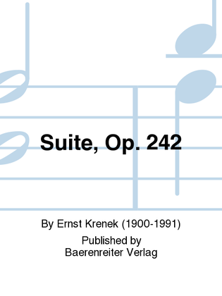 Suite, op. 242