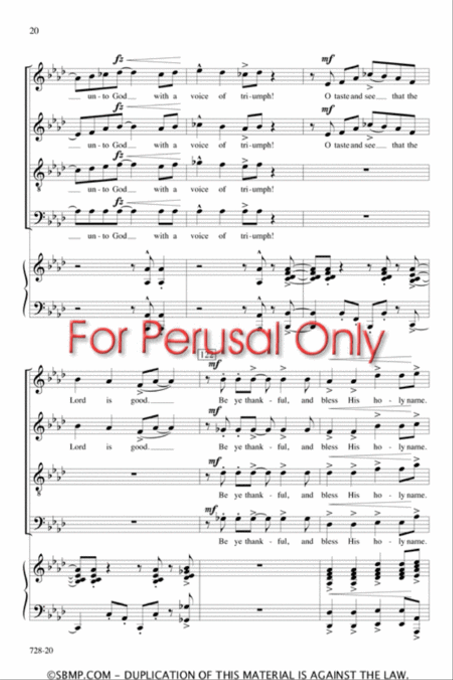 Rejoice! - SATB Octavo Rejoice! - SATB Octavo 4-Part scores gallery preview page 19