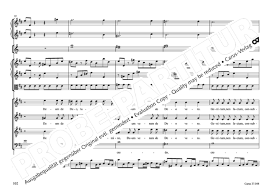 Messa per il Santissimo Natale 4-Part scores gallery preview page 93