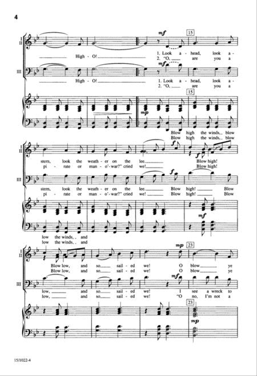 The Coasts of High Barbary 3-Part scores gallery preview page 4