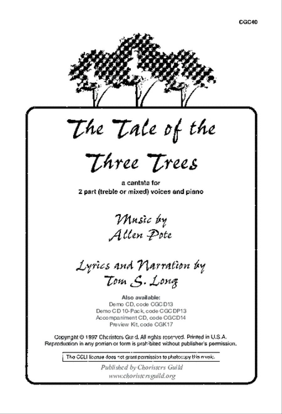 The Tale of the Three Trees - Demo Recording 10-Pack Listening CD scores gallery preview page 2