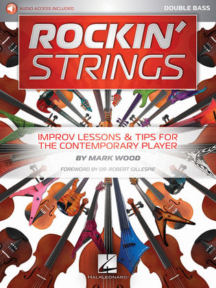 Book cover for Rockin' Strings: Double Bass