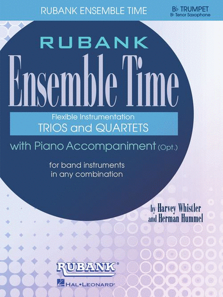 Ensemble Time - B Flat Cornets (Tenor Saxophone)