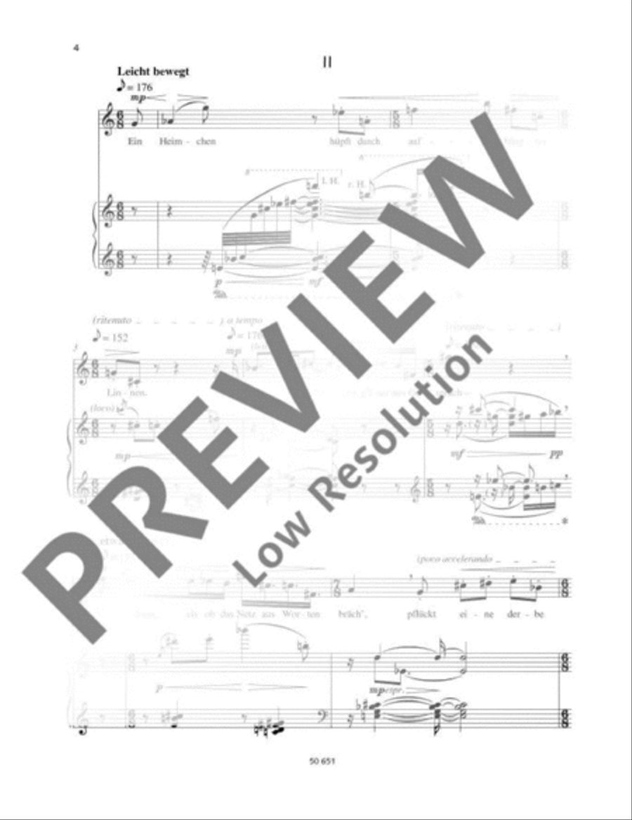Dörfliche Motive Dörfliche Motive Soprano Voice scores gallery preview page 5
