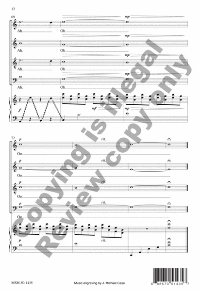 Love Came Down at Christmas (Choral Score) image number null
