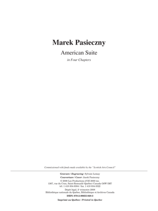Book cover for American Suite in Four Chapters