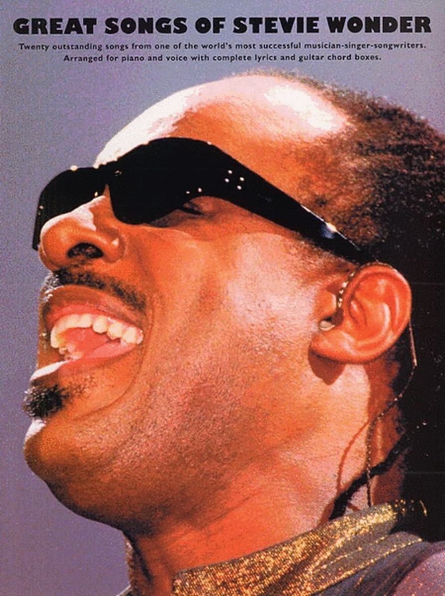 Great Songs Of Stevie Wonder (Piano / Vocal / Guitar)