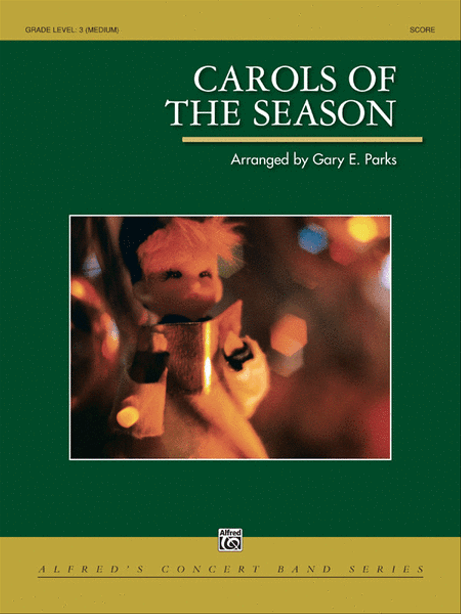 Carols of the Season Concert Band scores gallery preview page 1