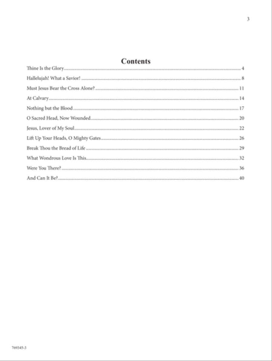 Jesus, Lover of My Soul Piano Solo scores gallery preview page 2