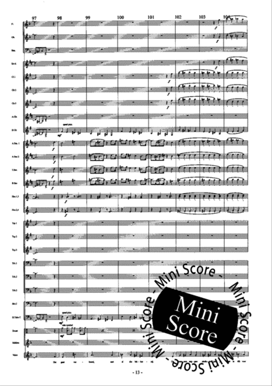 Eddy Chistiani Medley Mixed Choir scores gallery preview page 17