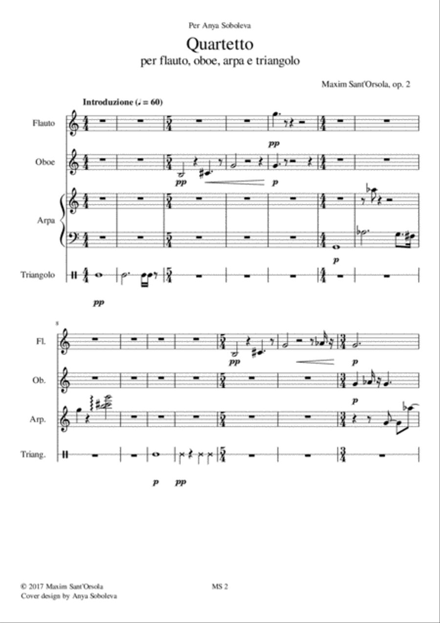 Quartet Small Ensemble scores gallery preview page 2