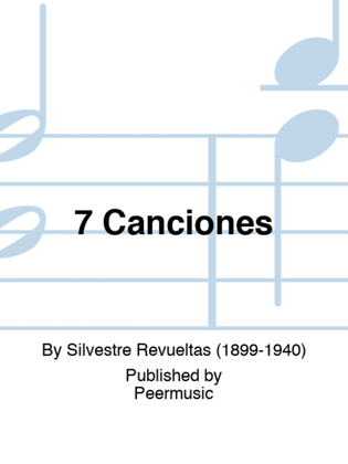 Book cover for 7 Canciones