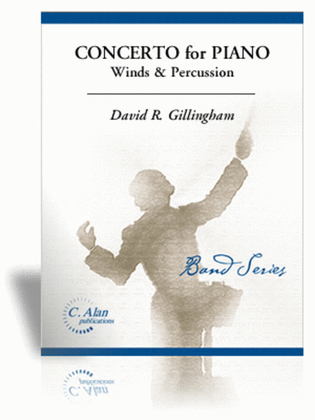 Book cover for Concerto for Piano, Winds & Percussion