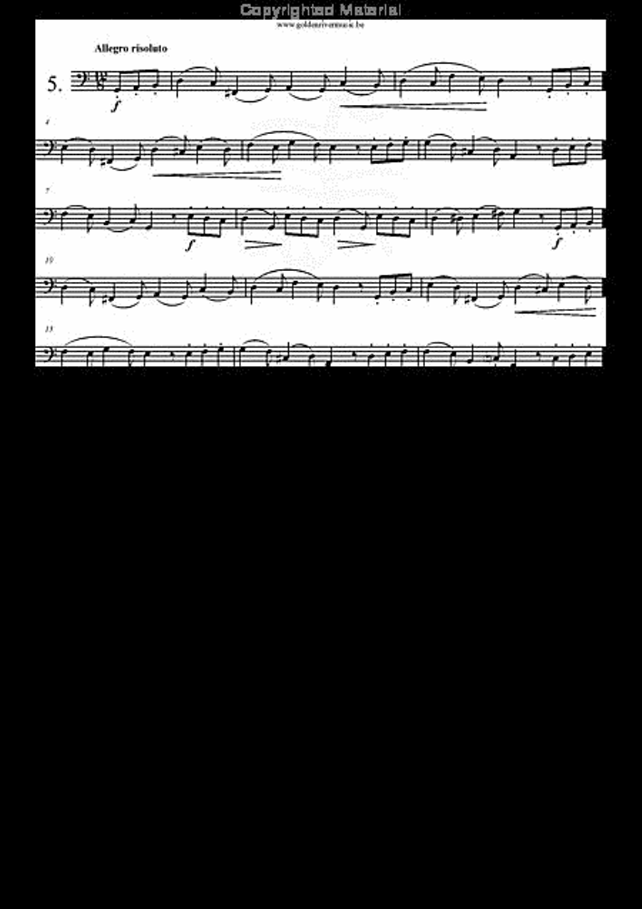 22 Etudes Melodiques Tuba scores gallery preview page 6
