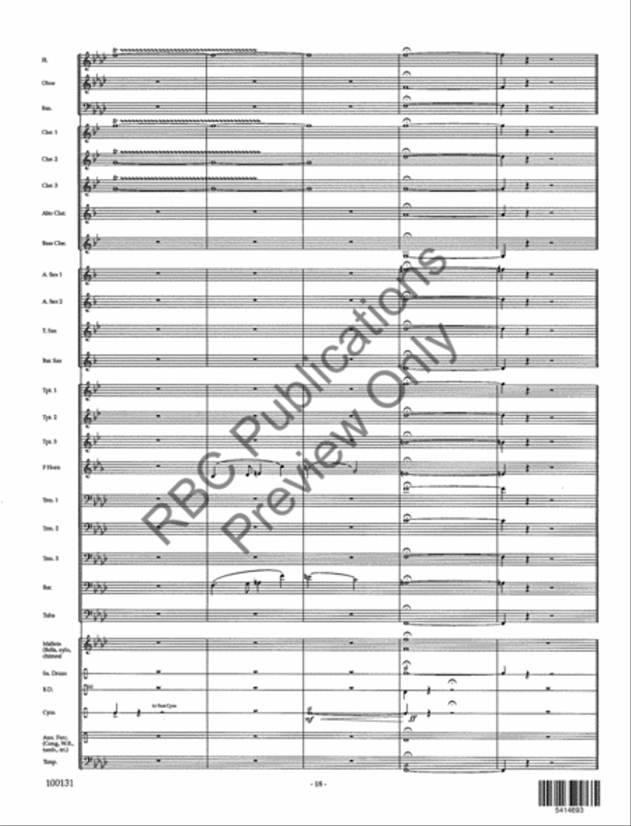 Windsor Castle Concert Band scores gallery preview page 21