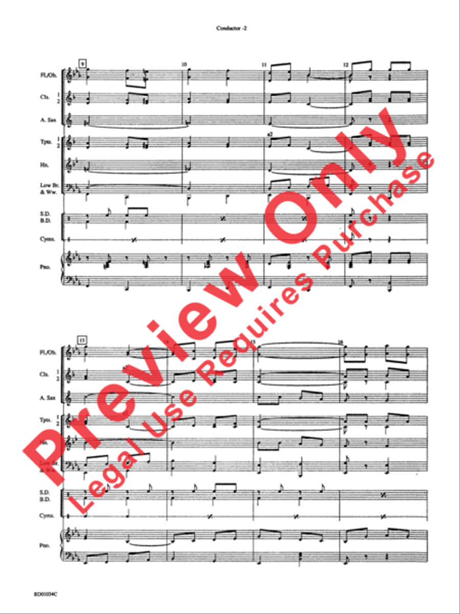The Billboard March Concert Band scores gallery preview page 5