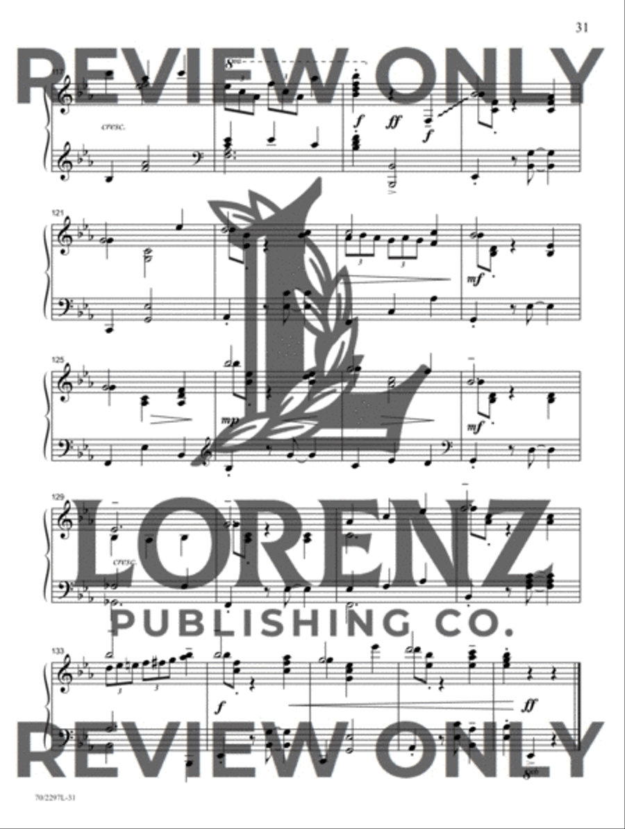 I Surrender All Piano Solo scores gallery preview page 15