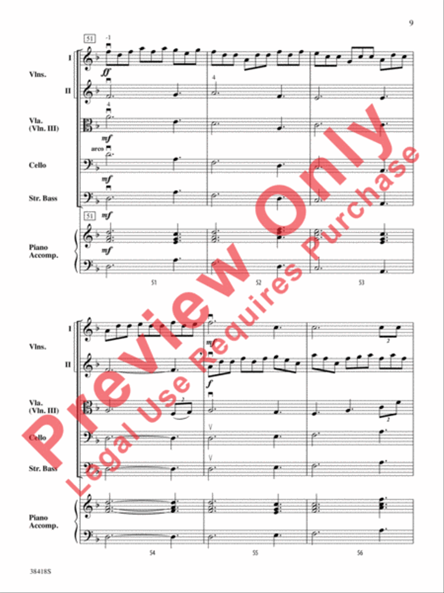 Return to Skye String Orchestra scores gallery preview page 10