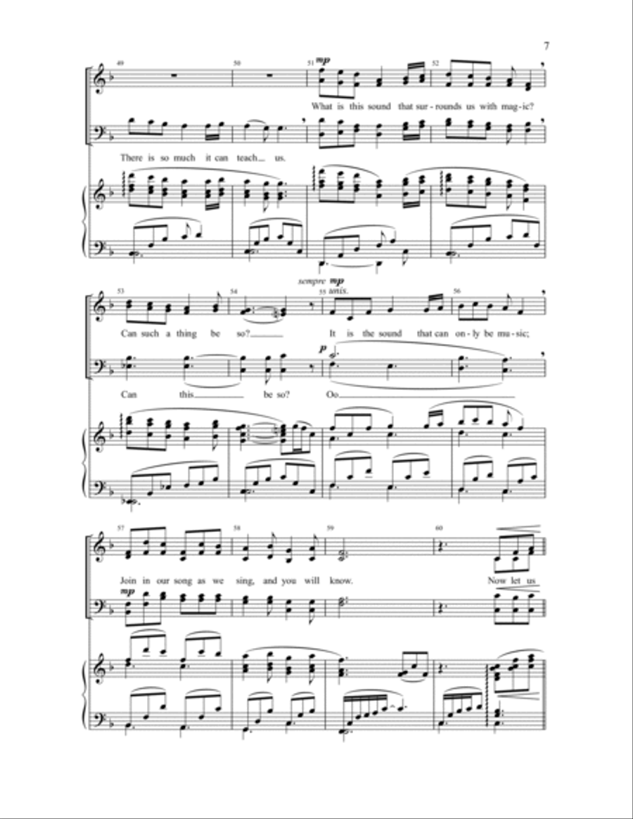 On Music's Wings On Music's Wings 4-Part scores gallery preview page 5