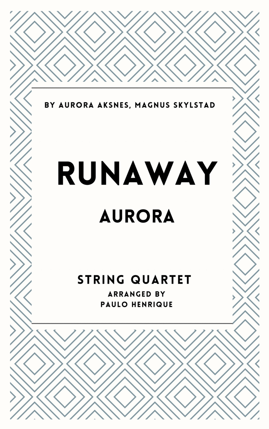 Runaway String Quartet scores gallery preview page 1