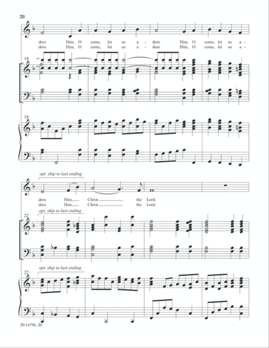 Christmas Carol Celebrations - Keyboard/Handbell Score 5-Octaves scores gallery preview page 21