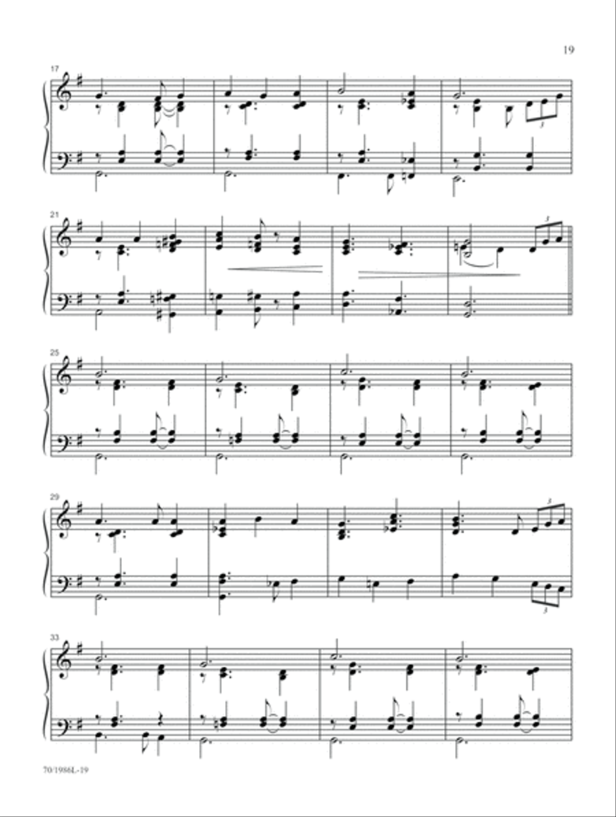 Glory and Grace Piano Solo scores gallery preview page 11