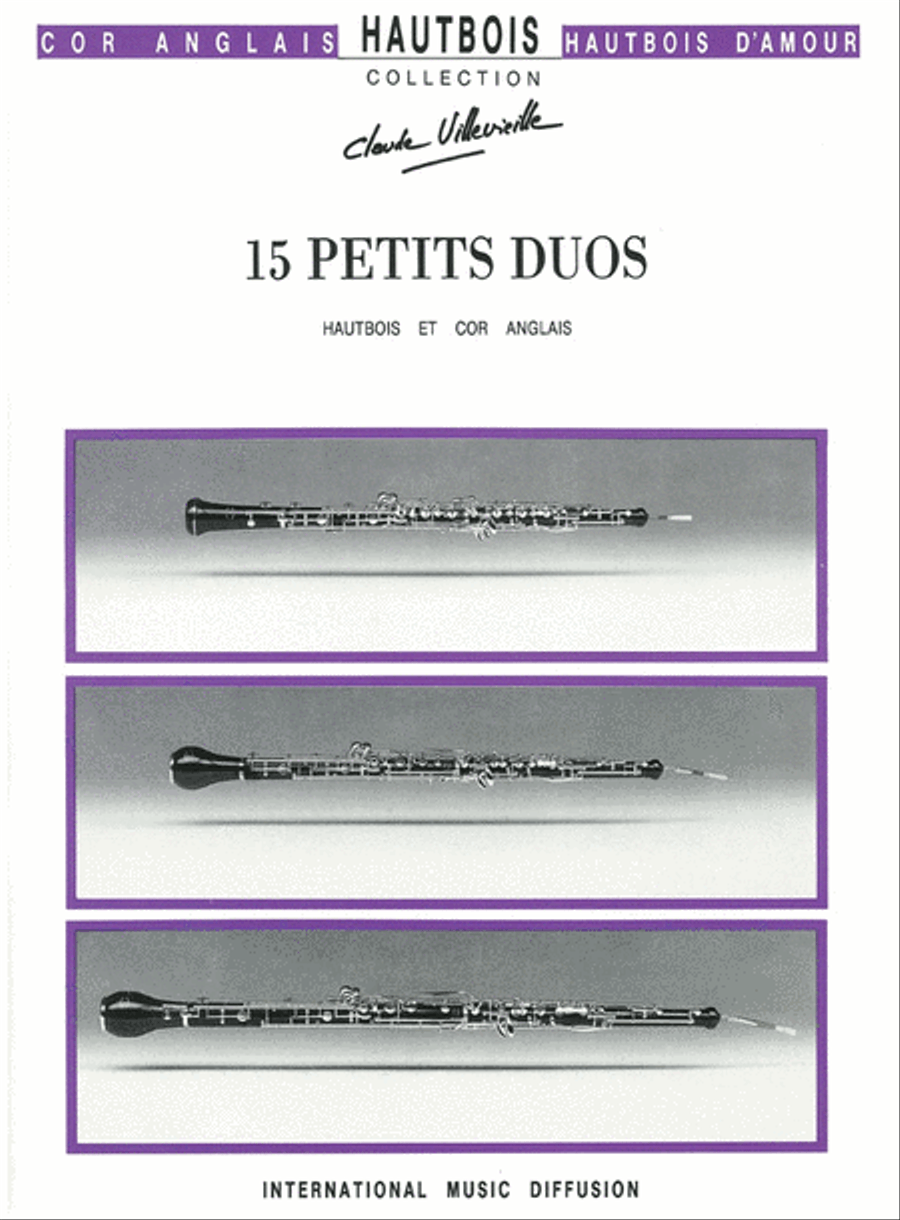 15 Petits Duos English Horn scores gallery preview page 1