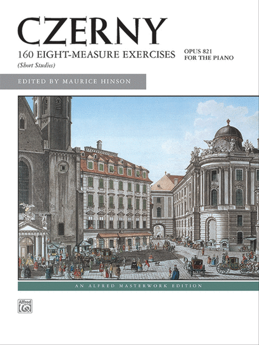 Czerny -- 160 8-Measure Exercises, Op. 821 Piano Method scores gallery preview page 1