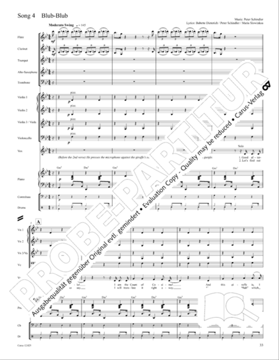 Circus Allegro Circus Allegro Choir scores gallery preview page 34