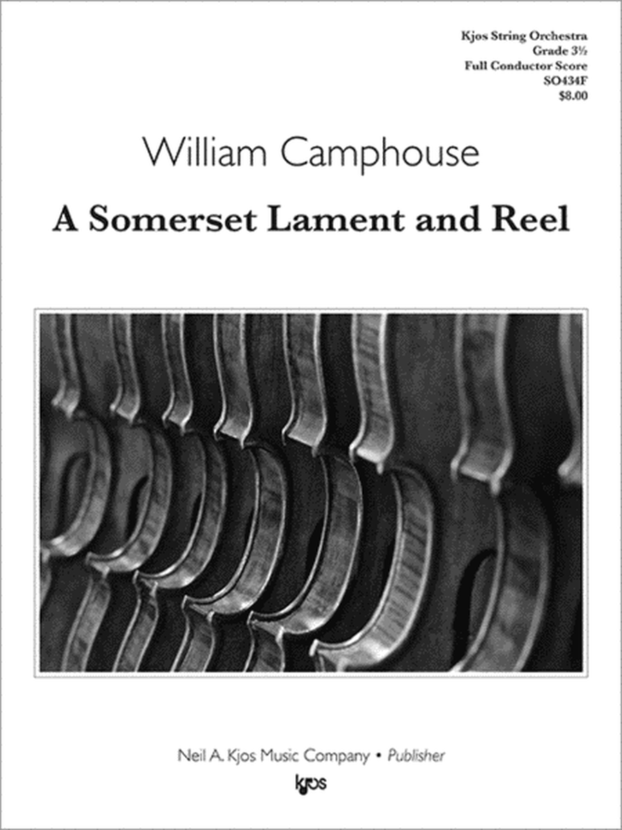 A Somerset Lament And Reel - Score