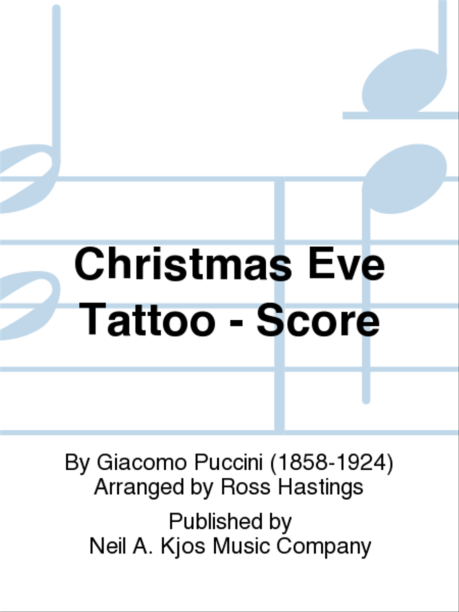 Christmas Eve Tattoo - Score Concert Band scores gallery preview page 1