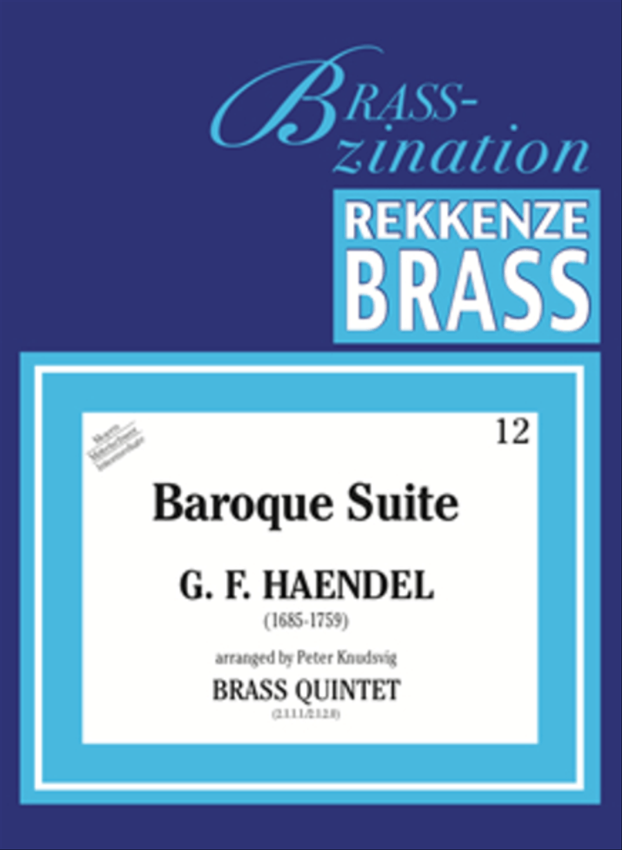 Baroque Suite Brass Quintet scores gallery preview page 1