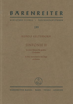 Sinfonie II in zwei Sätzen (1969/1970)