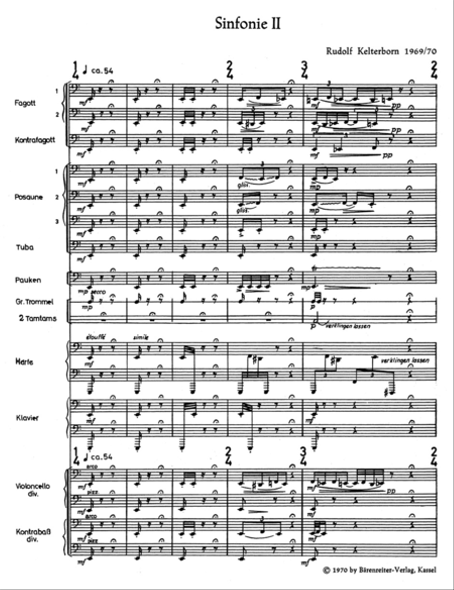 <br>Sheet music extract