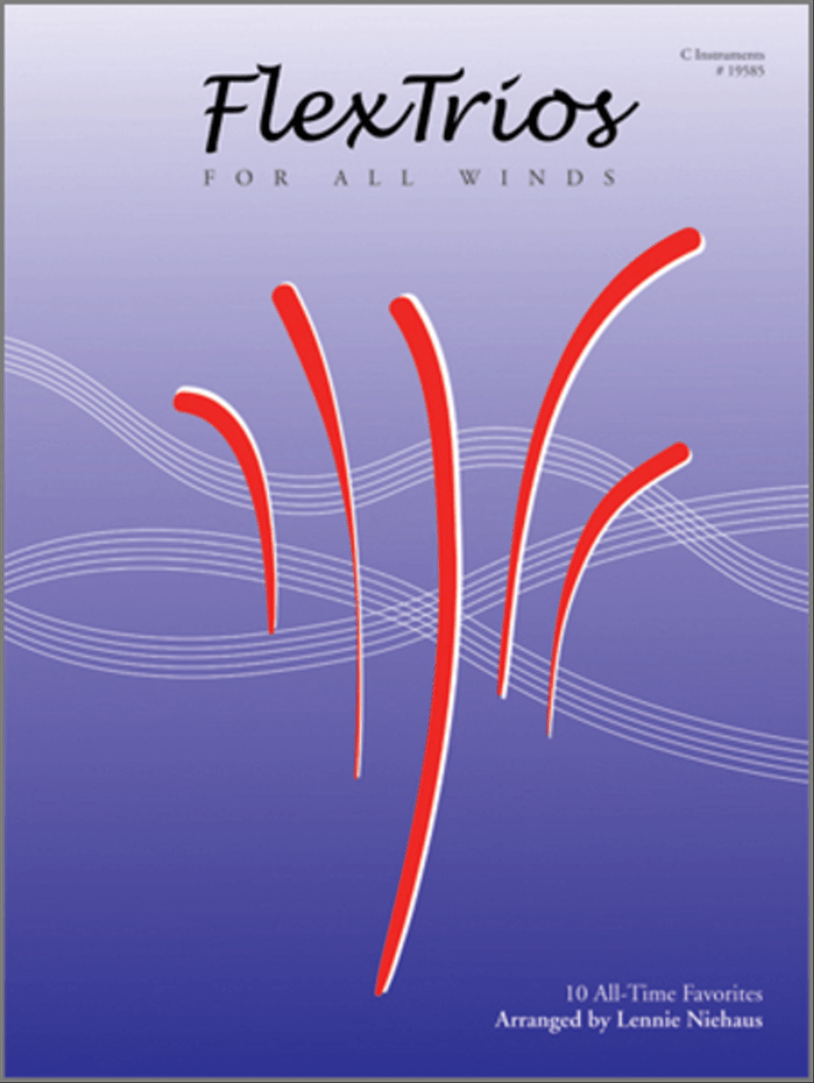 FlexTrios For All Winds - C Treble Instruments Flexible/Adaptable scores gallery preview page 1