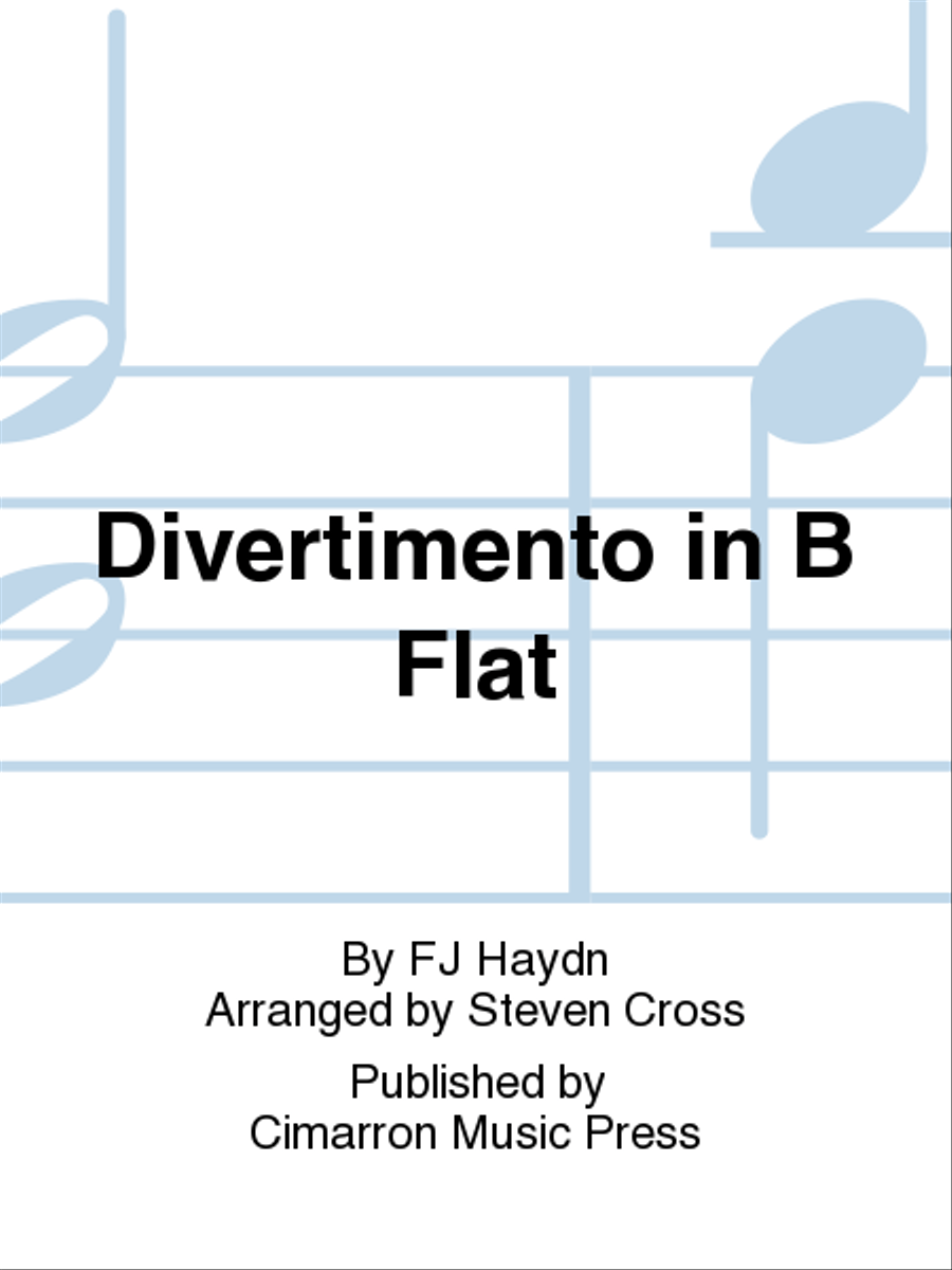 Divertimento in B Flat EETT scores gallery preview page 1
