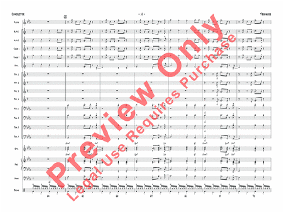 Treasure Treasure Jazz Ensemble scores gallery preview page 11