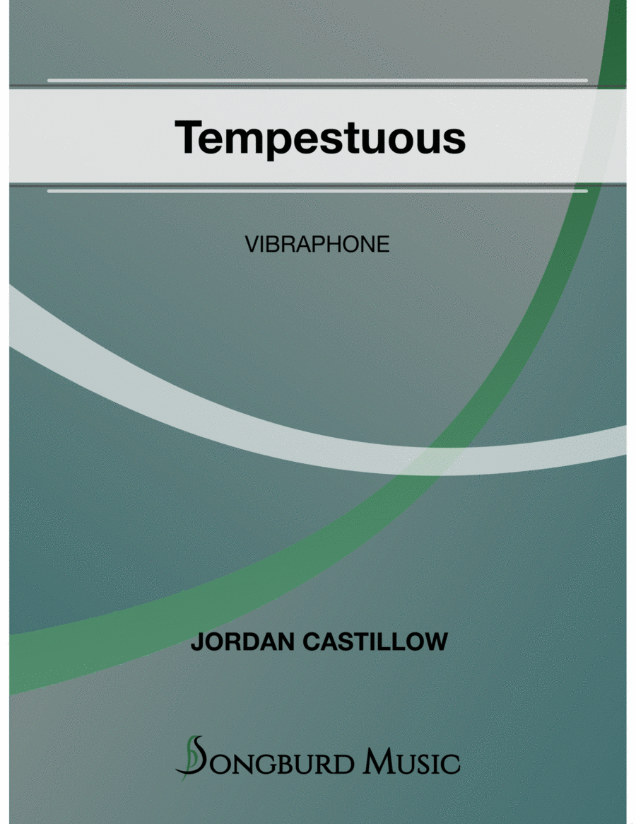 Tempestuous Vibraphone scores gallery preview page 1