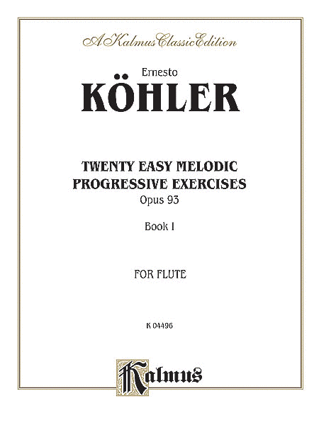 Twenty Easy Melodic Progressive Exercises, Op. 93, Volume I