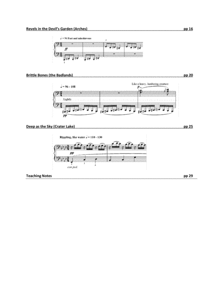Travels (Intermediate teaching pieces for piano) image number null