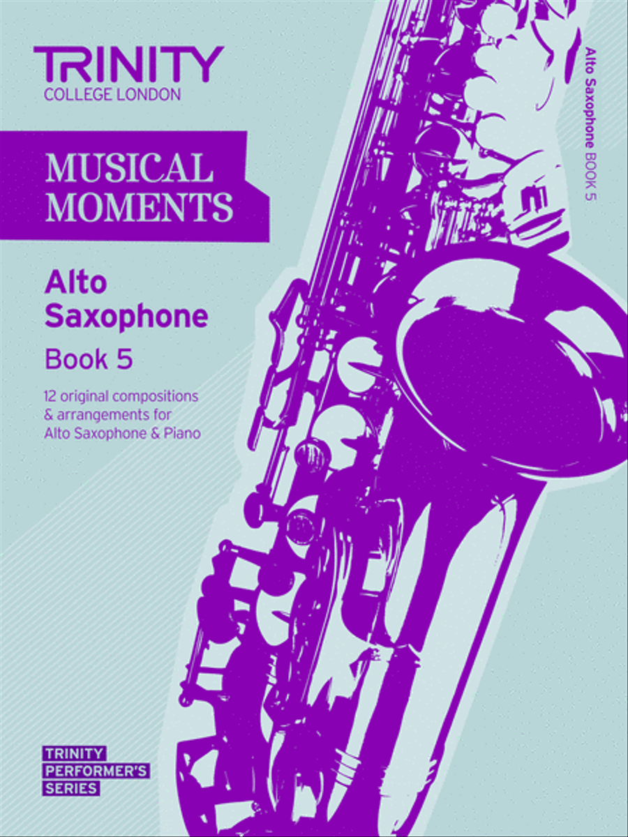 Musical Moments Alto Saxophone book 5 (accompanied repertoire) Alto Saxophone scores gallery preview page 1