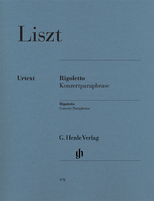 Book cover for Rigoletto – Concert Paraphrase