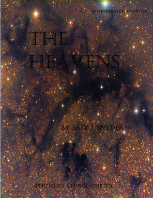 Book cover for The Heavens, piano solo